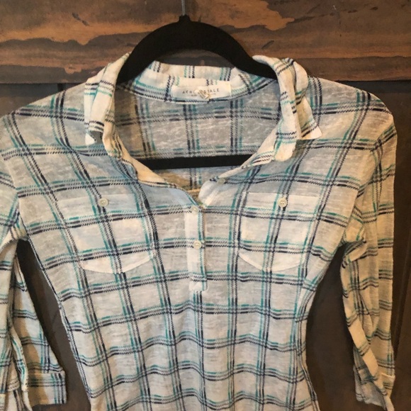 Aeropostale plaid shirt - Picture 3 of 5
